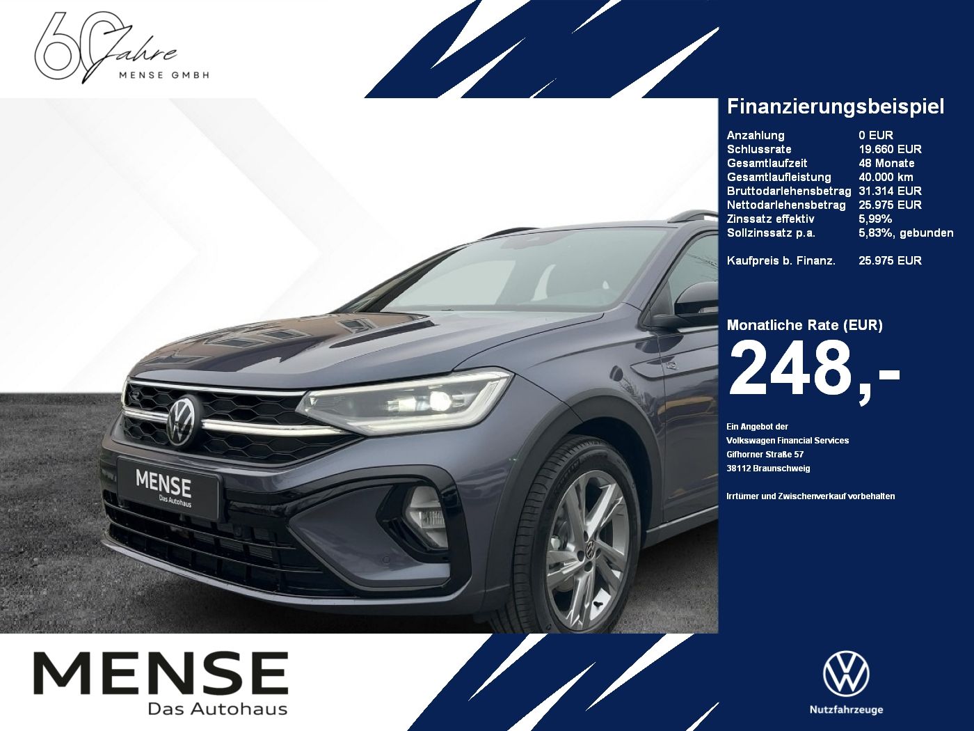 Fahrzeugabbildung Volkswagen Taigo 1.5 TSI DSG R-Line AHK BlackRoof Navi ACC