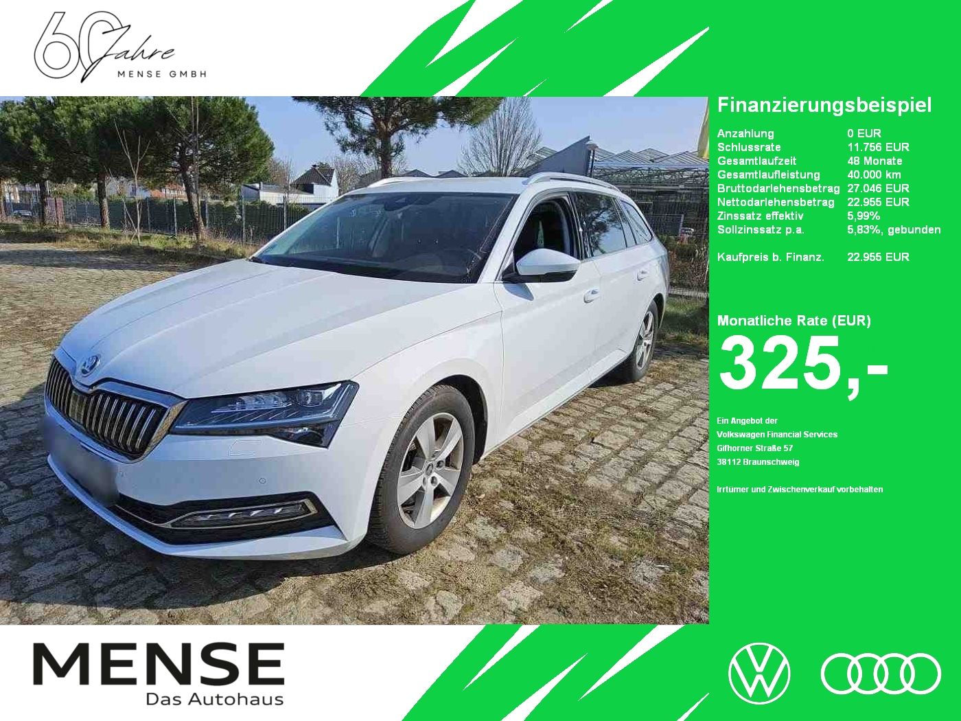 Fahrzeuge PKW autohaus mense SKODA Superb Combi 2.0 TDI Premium Edition ACC|LED|PDC