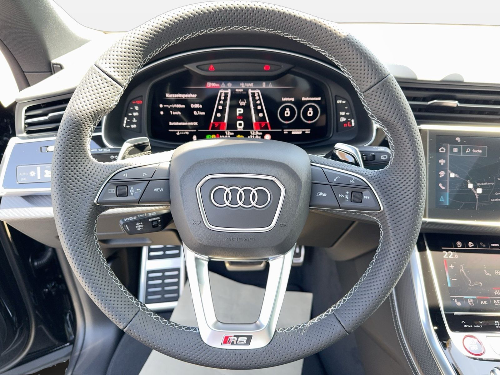 Fahrzeugabbildung Audi RS Q8 performance 305km/h|Matrix|B&O|HuD