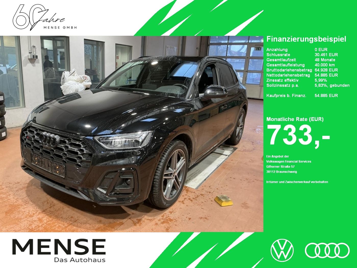 Fahrzeuge PKW autohaus mense Audi SQ5 3.0 TDI Quattro tiptronic AHK|LED|Navi|PDC