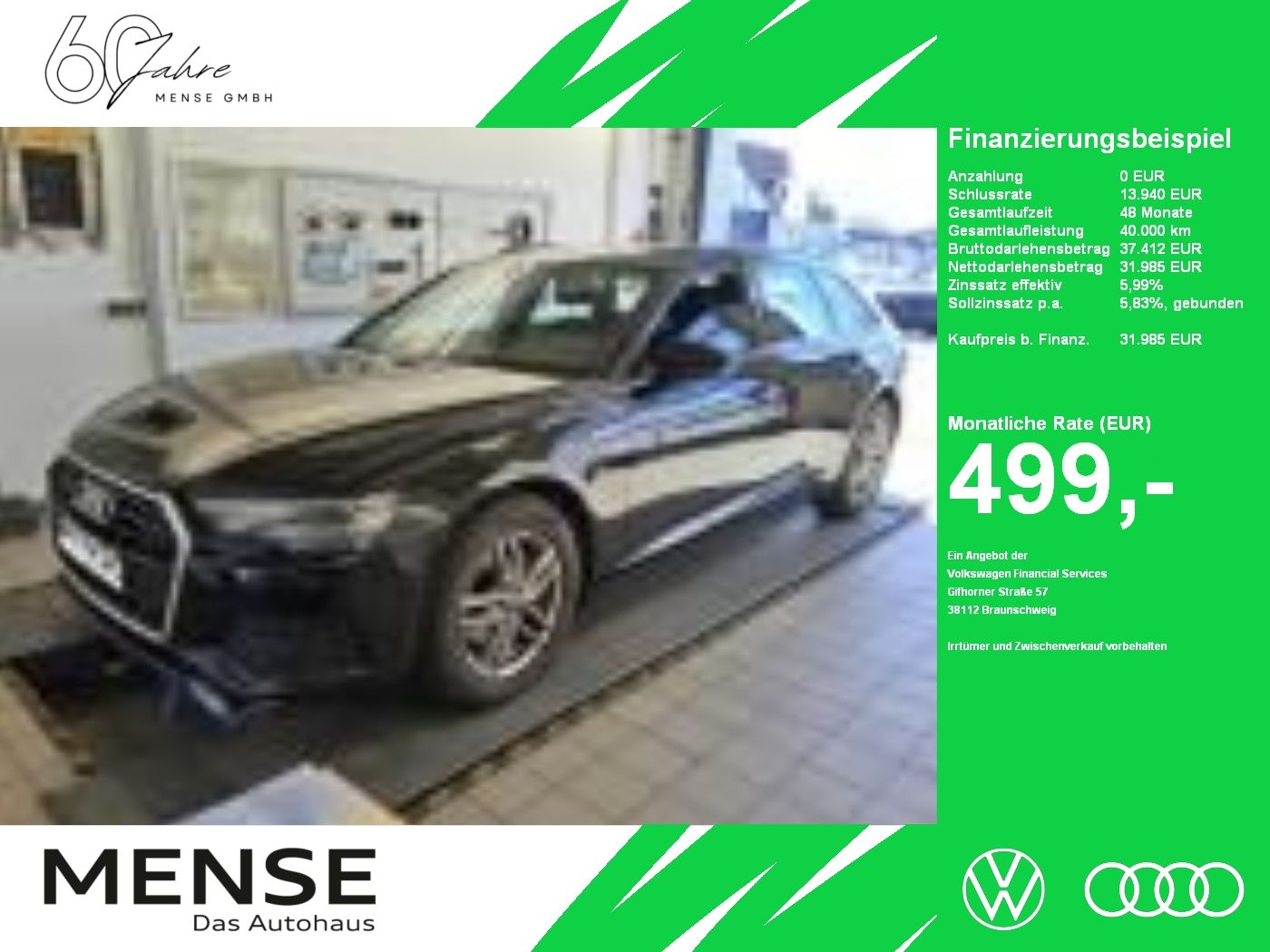 Fahrzeuge PKW autohaus mense Audi A6 Avant 40 TDI S tronic AHK|ACC|LED|Navi|Kamera