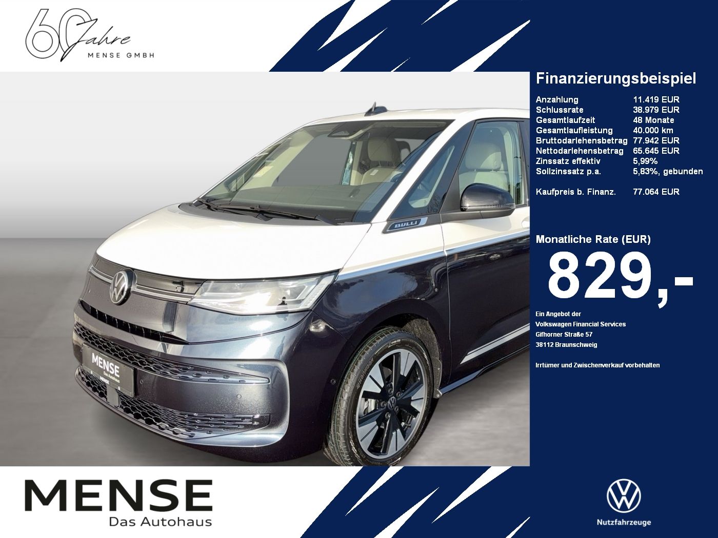 Fahrzeugabbildung Volkswagen Multivan 2.0 TDI lang Life IQ.Light|Matrix|AHK