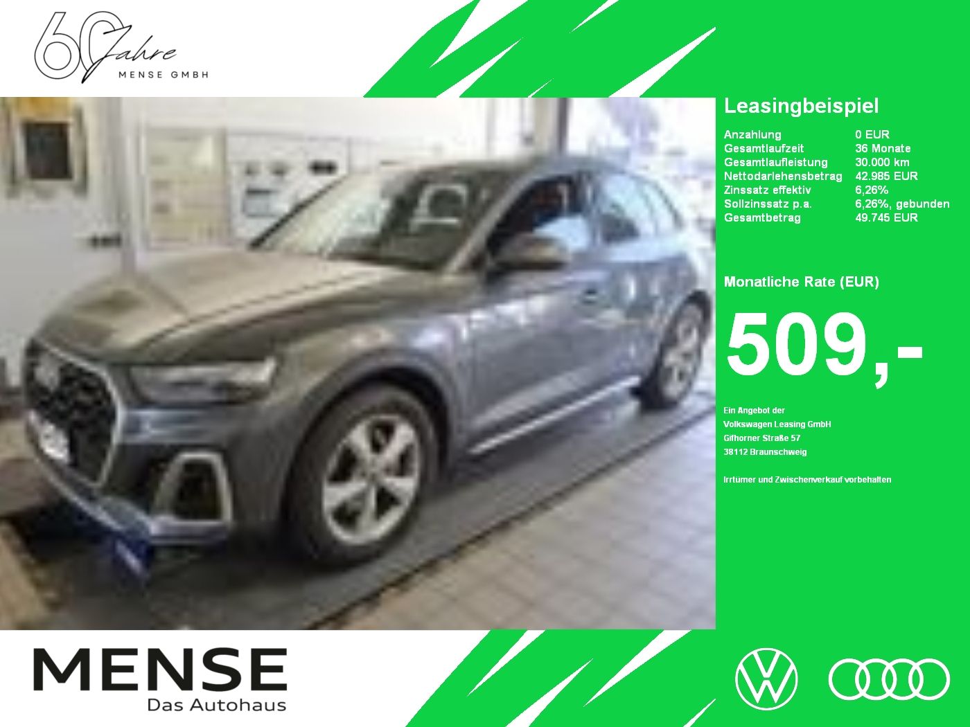 Fahrzeugabbildung Audi Q5 40 TDI quattro S tronic S line Matrix|AHK|ACC