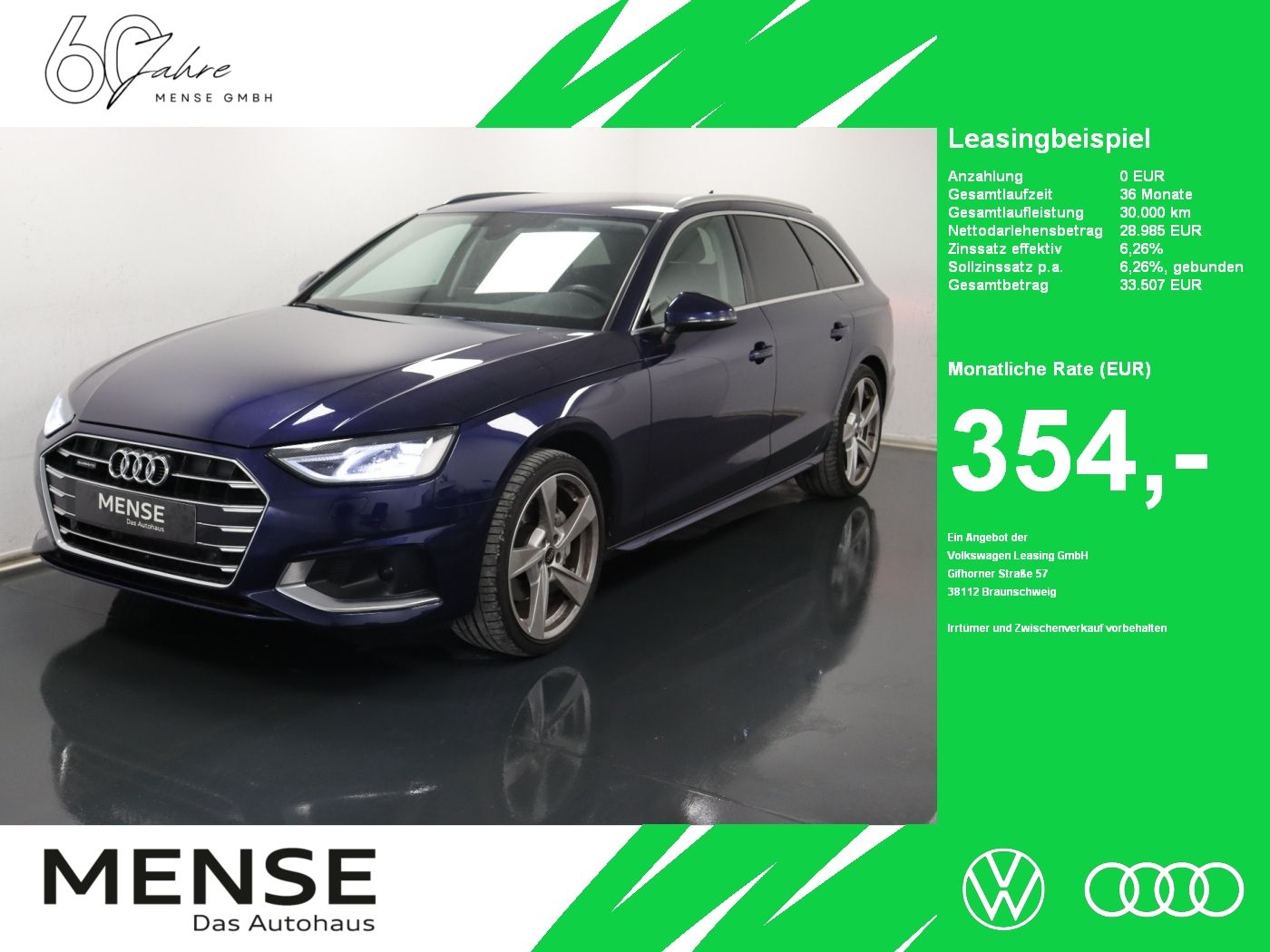 Fahrzeugabbildung Audi A4 Avant 40 TDI quattro S tronic advanced |FLA