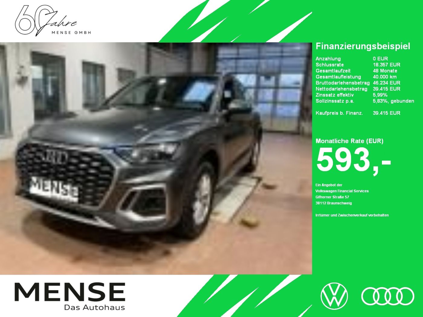Fahrzeuge PKW autohaus mense Audi Q5 Sportback 50 TFSI e quattro S tronic S line