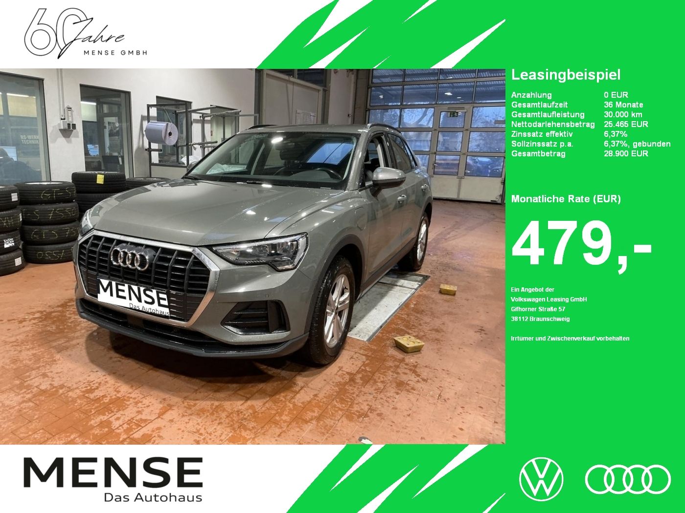 Fahrzeugabbildung Audi Q3 45 TFSI e S tronic AHK|Navi|VirtualCP|Kamera