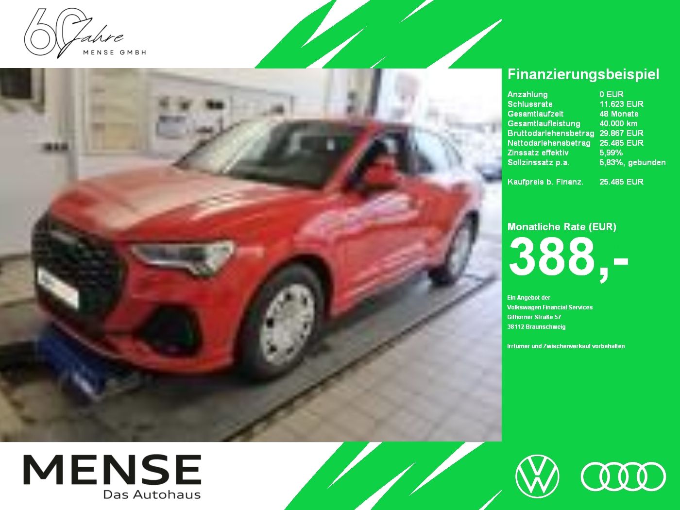 Fahrzeuge PKW autohaus mense Audi Q3 Sportback 35 TDI S line AHK|Standhzg|LED|Navi
