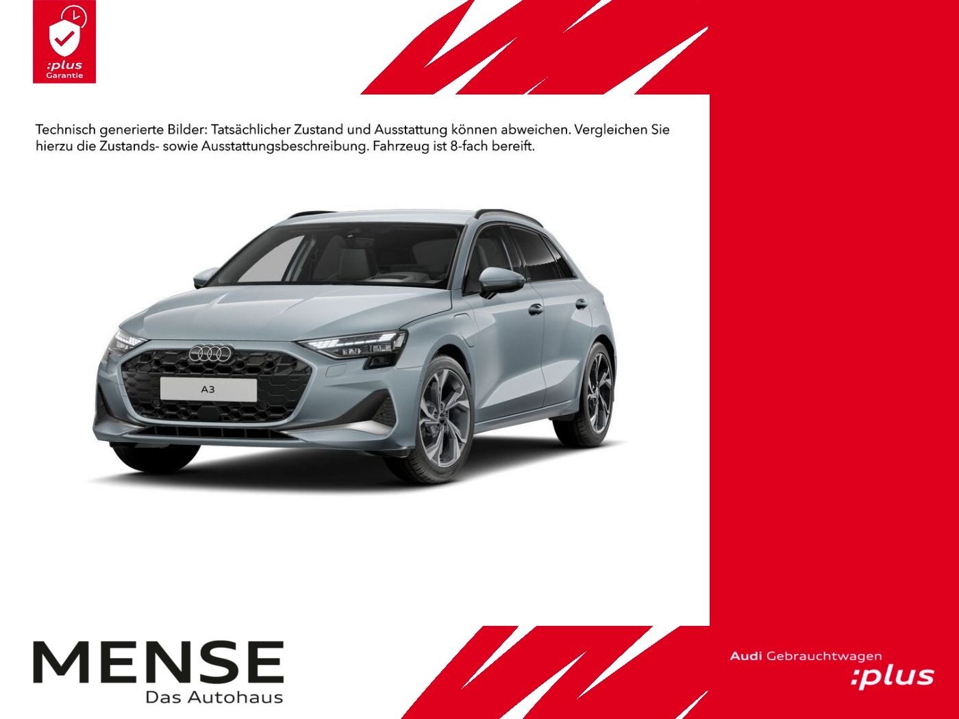 Fahrzeuge PKW autohaus mense Audi A3 Sportback 40 TFSI e S tronic advanced Sonos