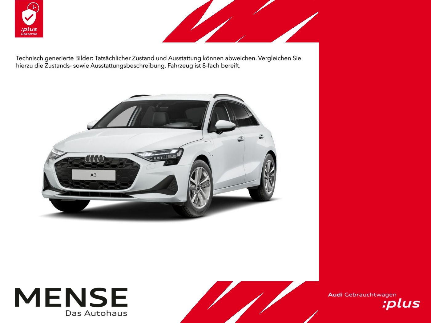 Fahrzeuge PKW autohaus mense Audi A3 Sportback 40 TFSI e S tronic Standhzg|ACC|LED