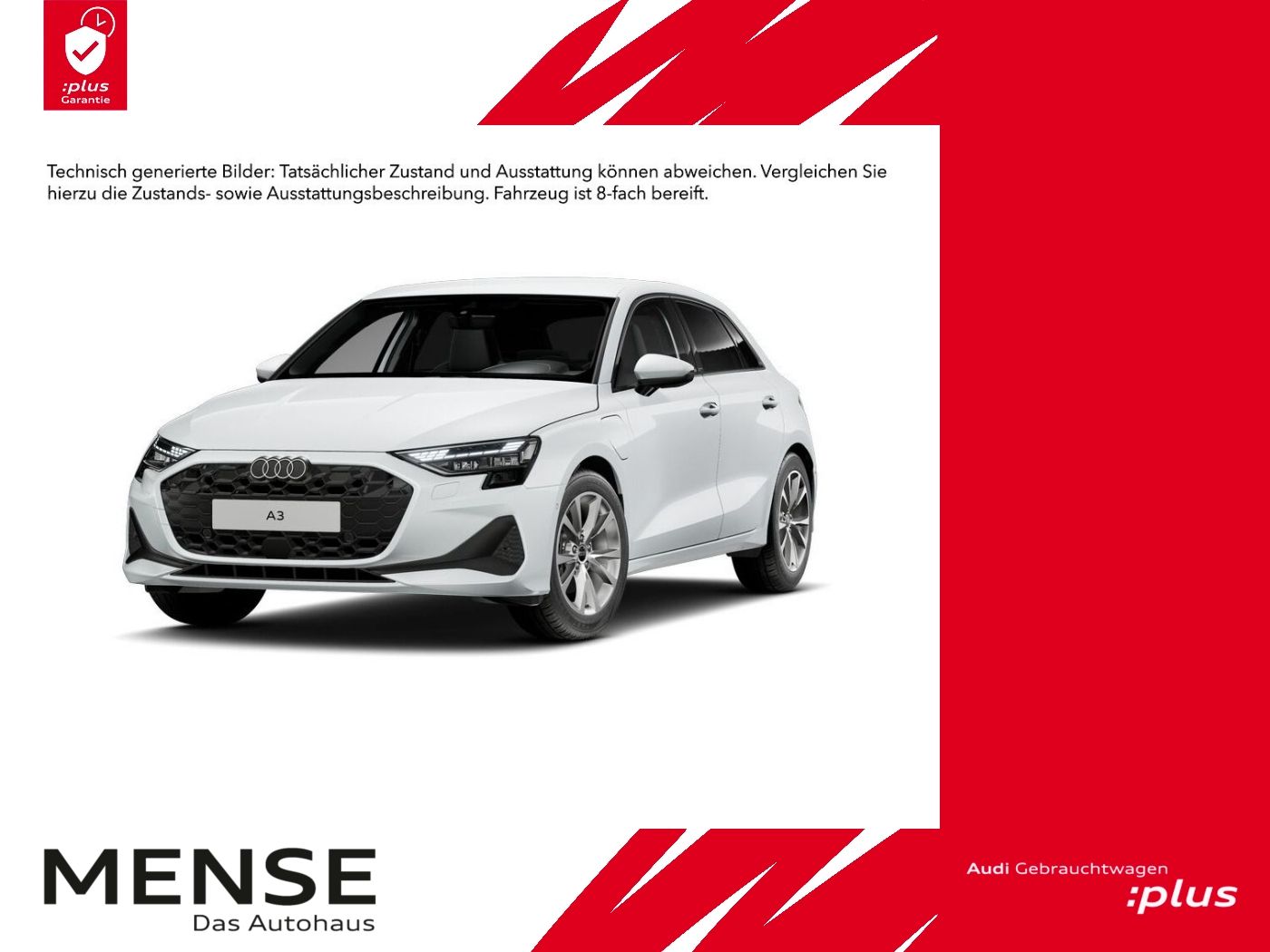 Fahrzeuge PKW autohaus mense Audi A3 Sportback 40 TFSI e S tronic AHK|Standhzg|ACC