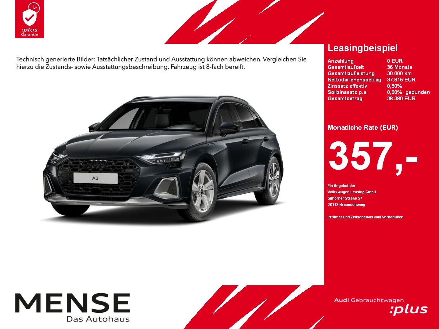 Fahrzeuge PKW autohaus mense Audi A3 allstreet 40 TFSI e S tronic Standhzg|ACC|LED