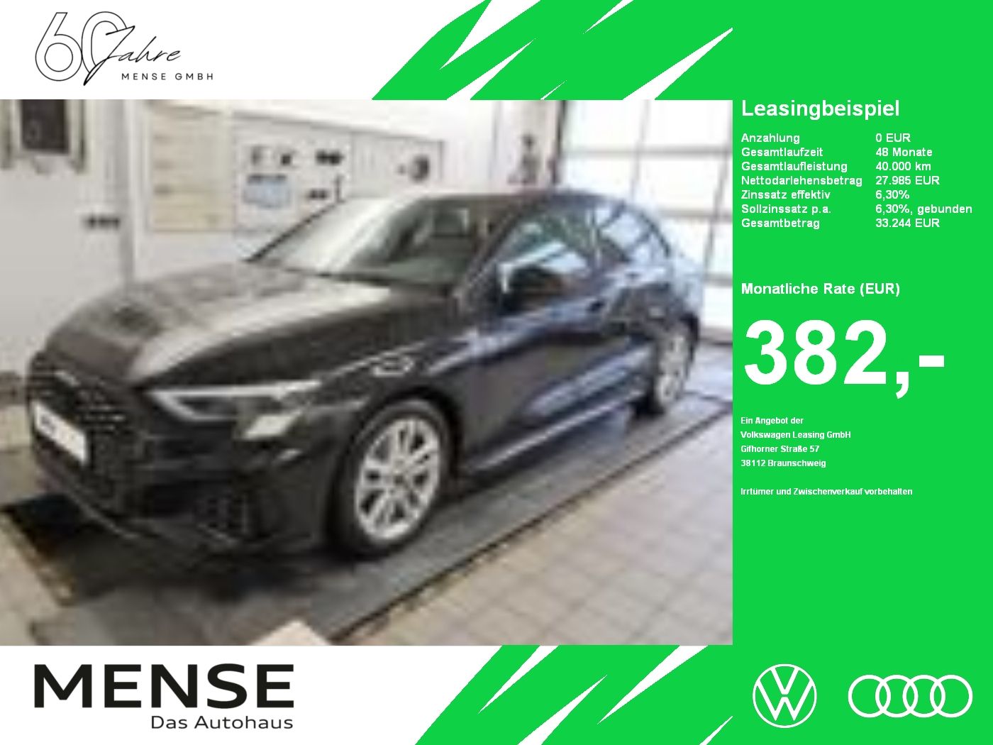 Fahrzeuge PKW autohaus mense Audi A3 Sportback 35 TFSI S tronic S line Matrix|ACC