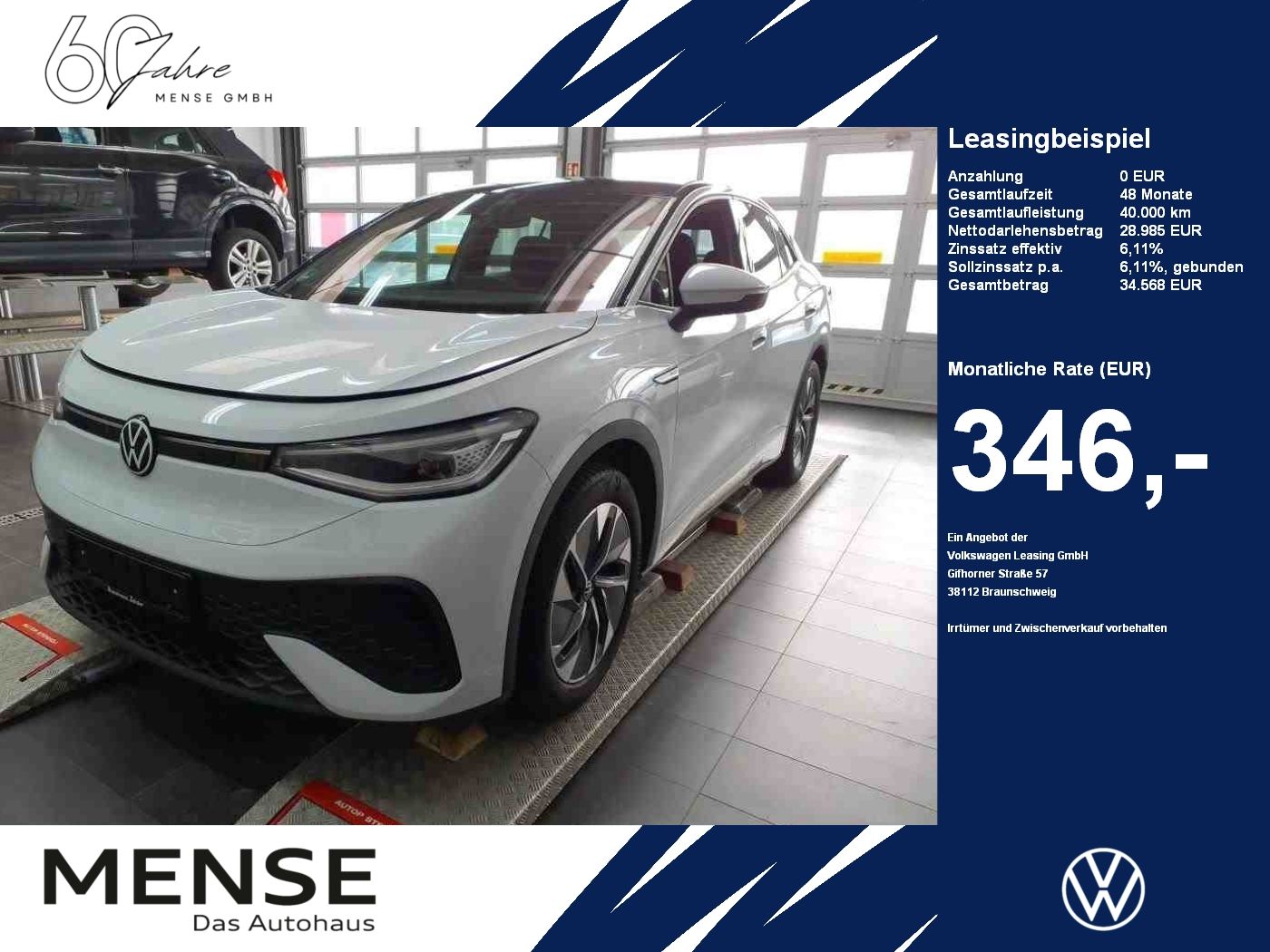 Fahrzeugabbildung Volkswagen ID.5 Pro Performance IQ.Light|Matrix|CarPlay|ACC