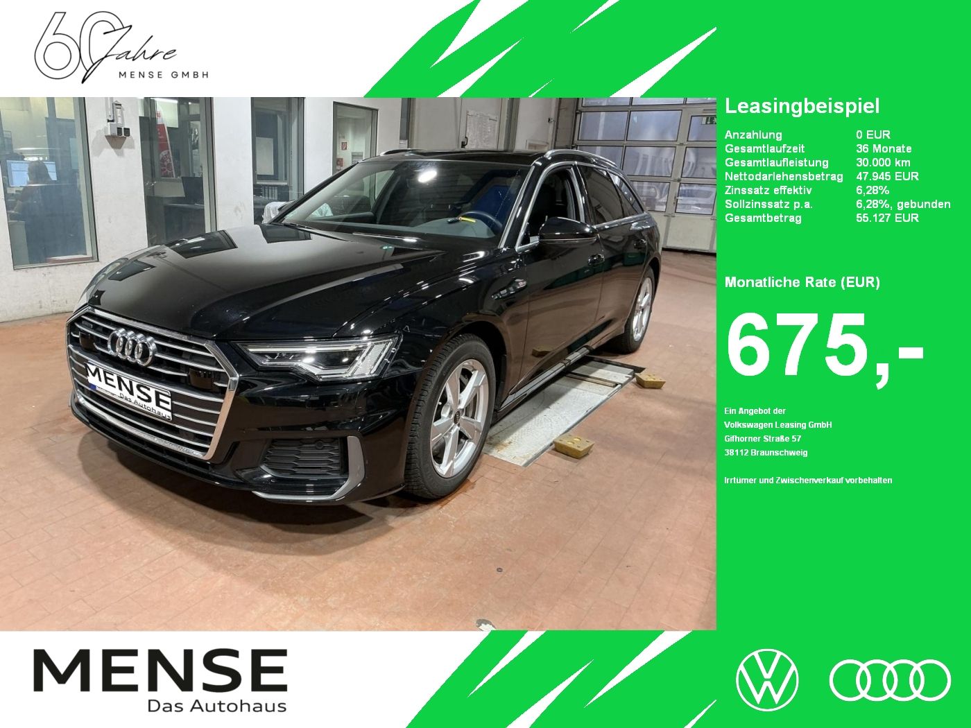 Fahrzeugabbildung Audi A6 Avant 50 TFSI e quattro S tronic design B&O