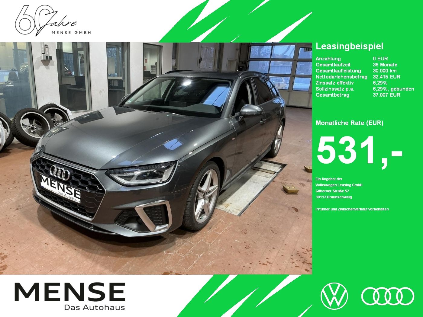 Fahrzeugabbildung Audi A4 Avant 40 TDI S tronic S-Line AHK|Navi|Kamera