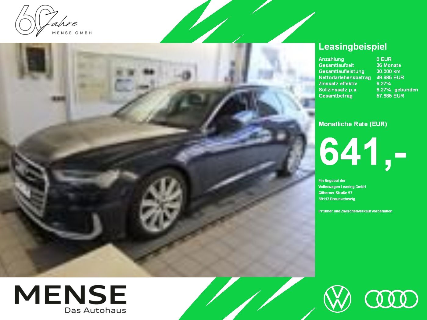 Fahrzeuge PKW autohaus mense Audi S6 Avant 3.0 TDI Quattro S tronic Matrix|ACC|LED