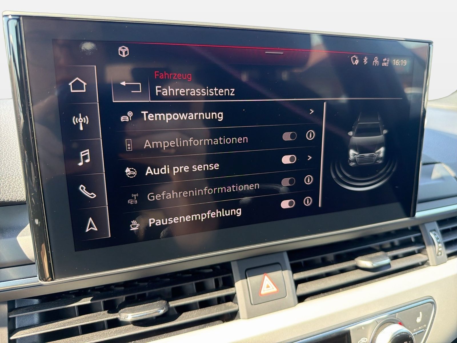 Fahrzeugabbildung Audi A4 Avant 40 TFSI quattro advanced 2 (Facelift)