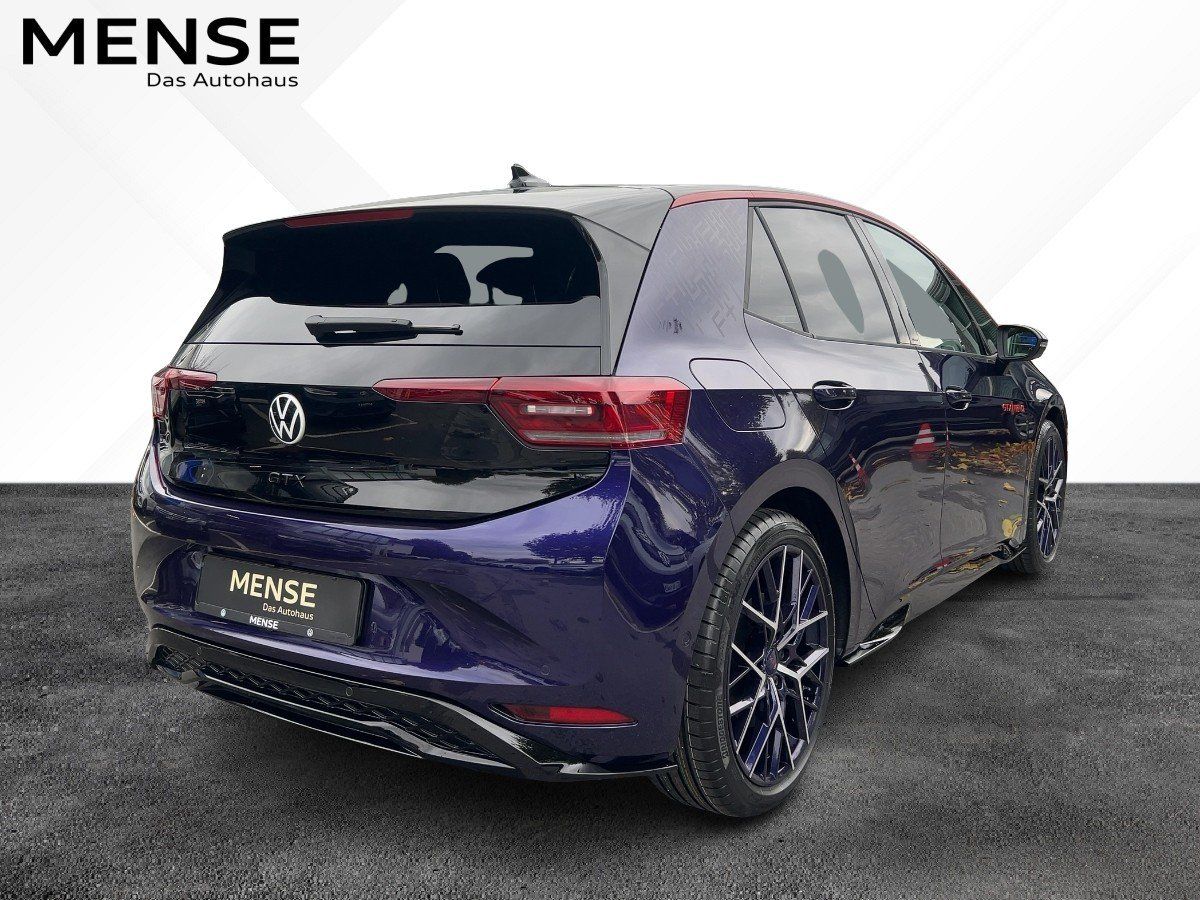 Fahrzeug autohaus mense Fahrzeugabbildung Volkswagen ID.3 GTX FIRE+ICE 79kWh AHK Pano Wärmepumpe DCC