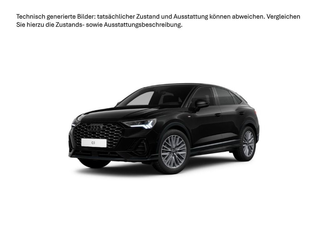 Fahrzeugabbildung Audi Q3 Sportback 35 TDI S line 2024 CarPlay|AHK|LED
