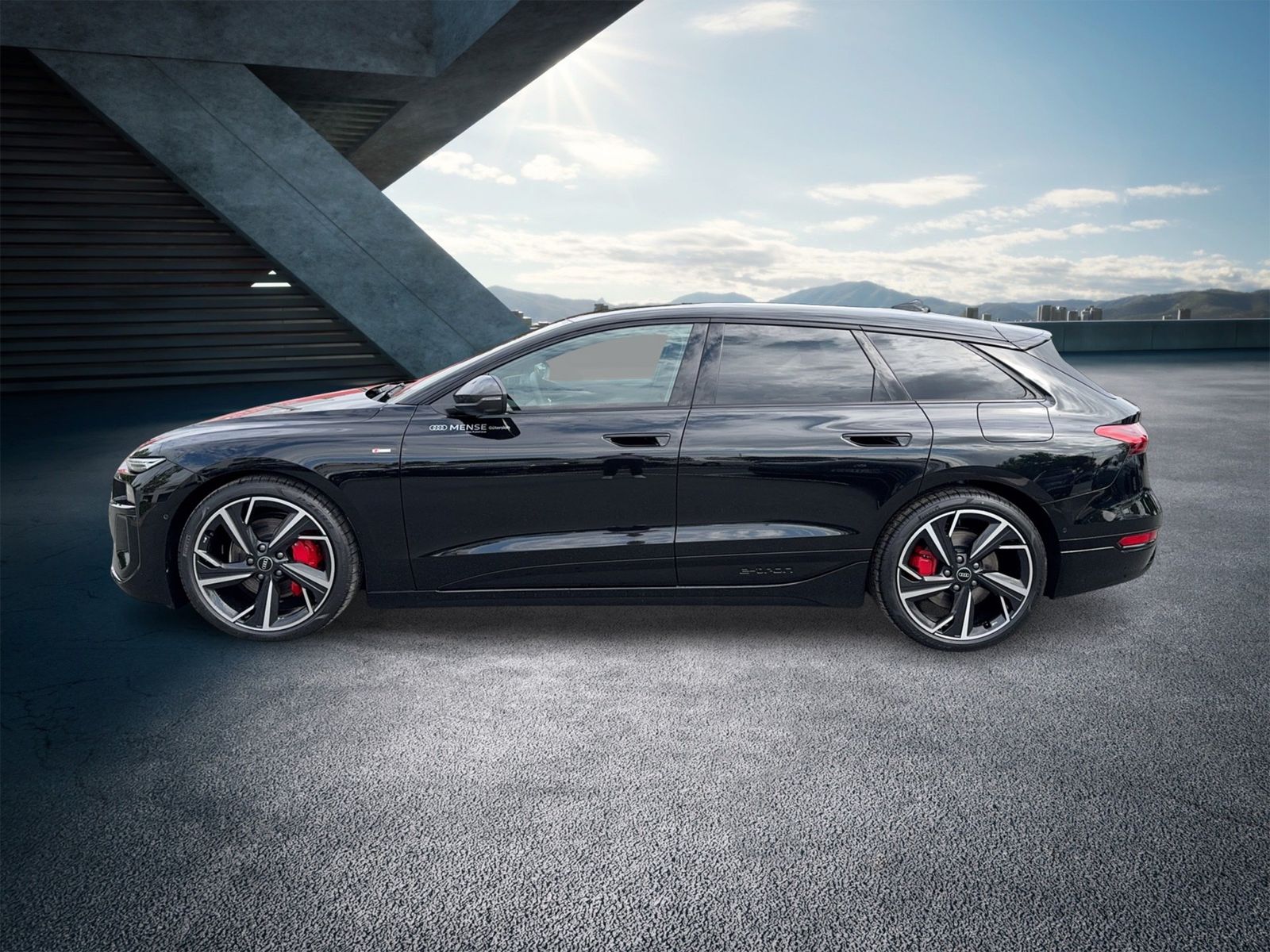 Fahrzeugabbildung Audi A6 Avant e-tron quattro 315 kW B&O|AHK|HUD|Luft - mit KI generiert/bearbeitet