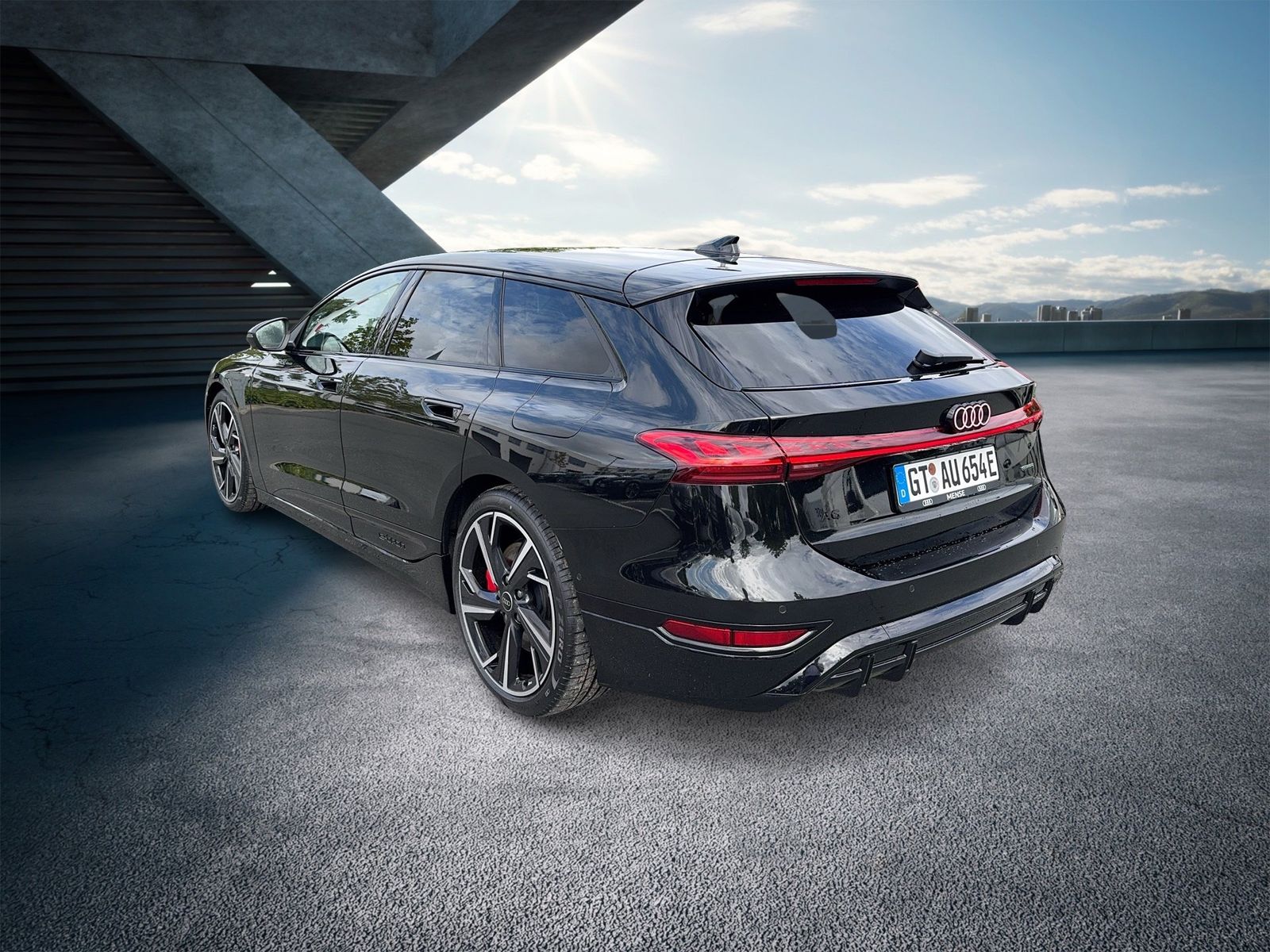 Fahrzeugabbildung Audi A6 Avant e-tron quattro 315 kW B&O|AHK|HUD|Luft - mit KI generiert/bearbeitet