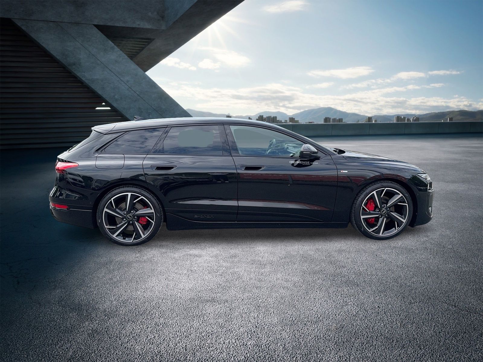 Fahrzeugabbildung Audi A6 Avant e-tron quattro 315 kW B&O|AHK|HUD|Luft - mit KI generiert/bearbeitet