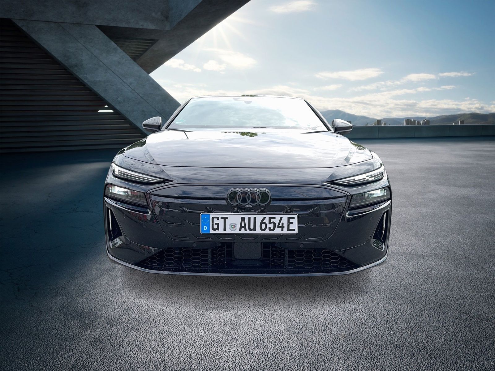 Fahrzeugabbildung Audi A6 Avant e-tron quattro 315 kW B&O|AHK|HUD|Luft - mit KI generiert/bearbeitet