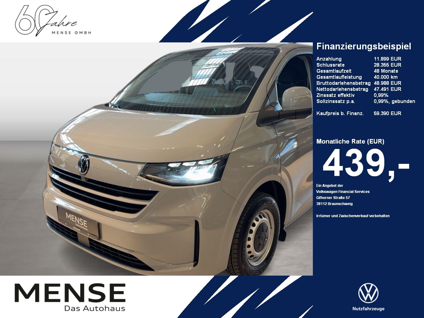 Fahrzeugabbildung Volkswagen Transporter Kasten Plus TDI LR CarPlay|AHK