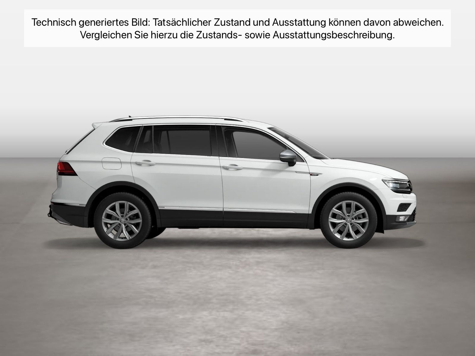 Fahrzeugabbildung Volkswagen Tiguan Allspace 2.0 TDI 4M DSG Highline Navi AHK