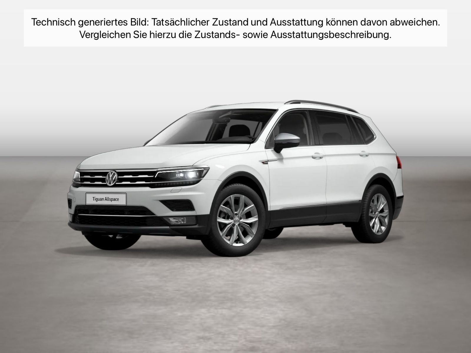 Fahrzeugabbildung Volkswagen Tiguan Allspace 2.0 TDI 4M DSG Highline Navi AHK