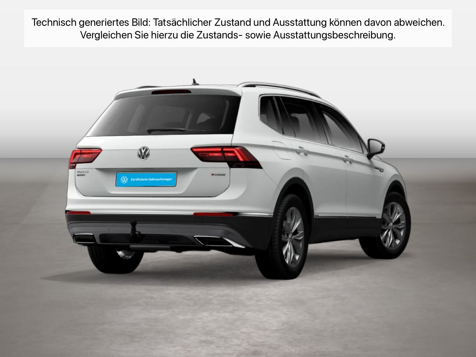 Fahrzeugabbildung Volkswagen Tiguan Allspace 2.0 TDI 4M DSG Highline Navi AHK