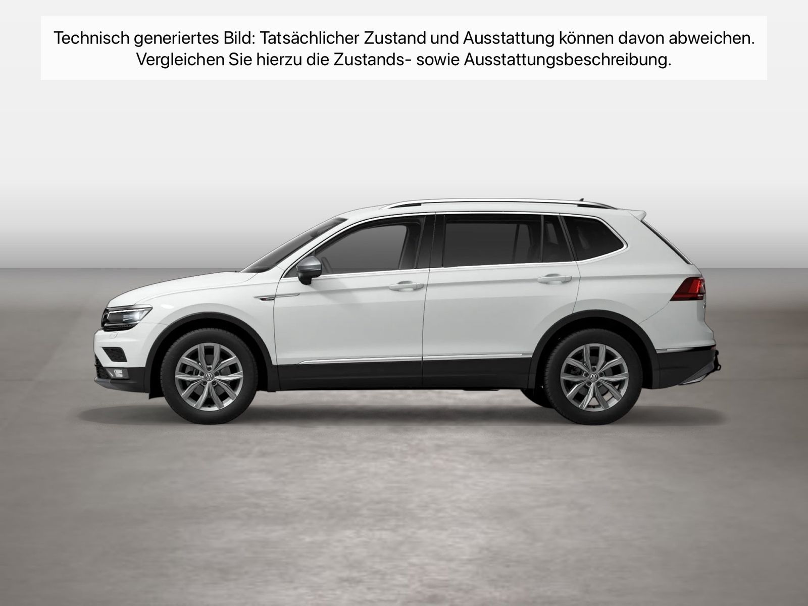 Fahrzeugabbildung Volkswagen Tiguan Allspace 2.0 TDI 4M DSG Highline Navi AHK