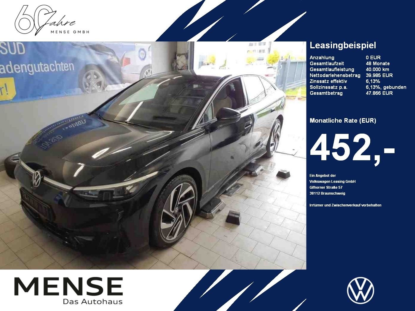 Fahrzeuge PKW autohaus mense Volkswagen ID.7 Pro IQ.Light|Matrix|CarPlay|h/k|HUD|4xSHZG