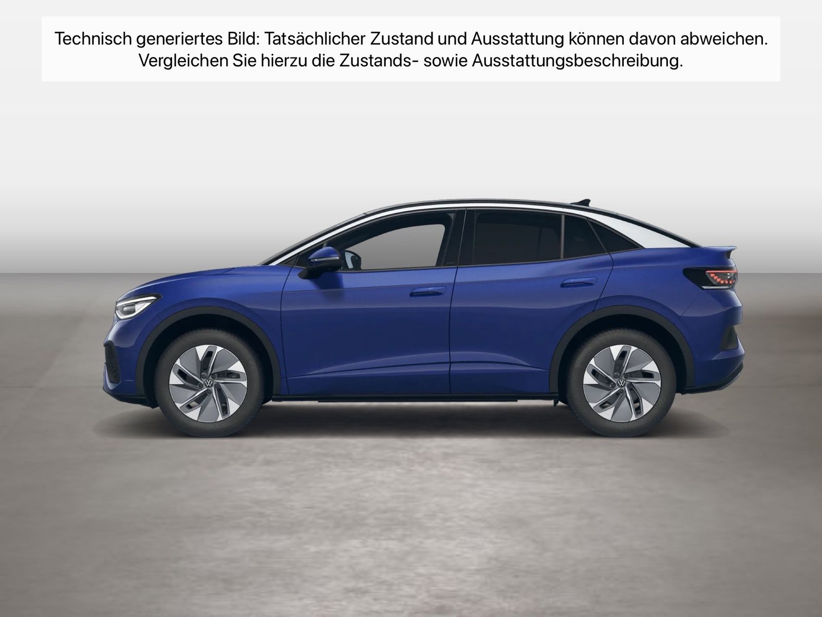 Fahrzeugabbildung Volkswagen ID.5 IQ.Light|Matrix|CarPlay|h/k|HUD|Pano|SD|ACC - mit KI generiert/bearbeitet