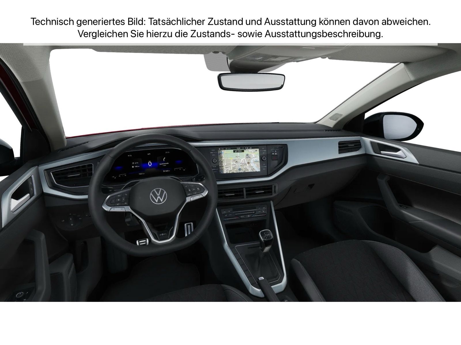 Fahrzeug autohaus mense Fahrzeugabbildung Volkswagen Taigo 1.0 TSI Life Goal CarPlay|ACC|LED|Navi|PDC - mit KI generiert/bearbeitet