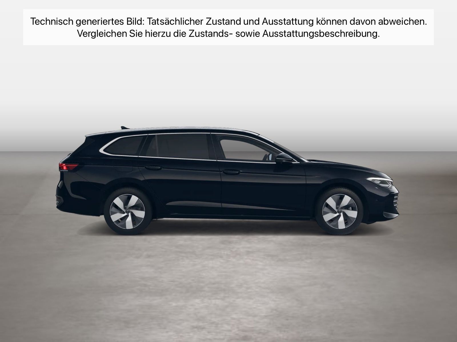 Fahrzeugabbildung Volkswagen Passat Variant 1.5 eTSI DSG Business CarPlay|AHK - mit KI generiert/bearbeitet