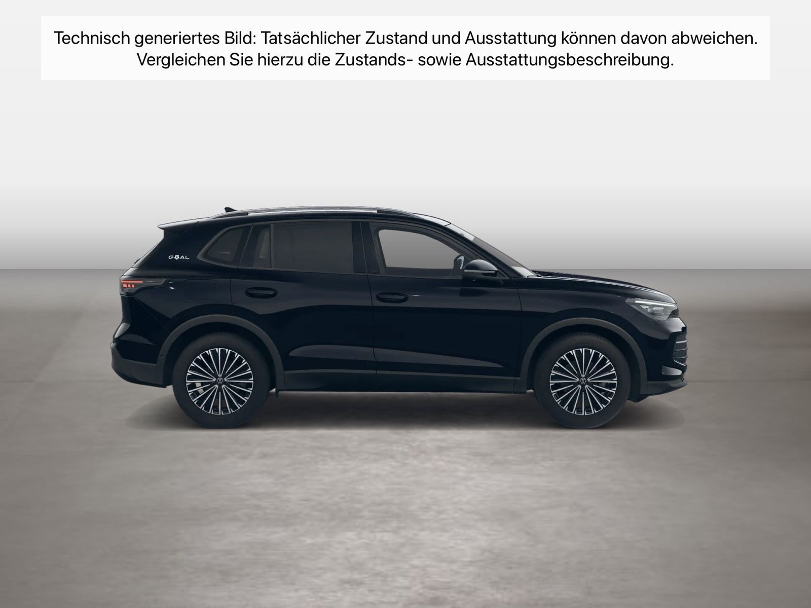 Fahrzeug autohaus mense Fahrzeugabbildung Volkswagen Tiguan 1.5 eTSI DSG Goal Life CarPlay|AHK|ACC|LM - mit KI generiert/bearbeitet