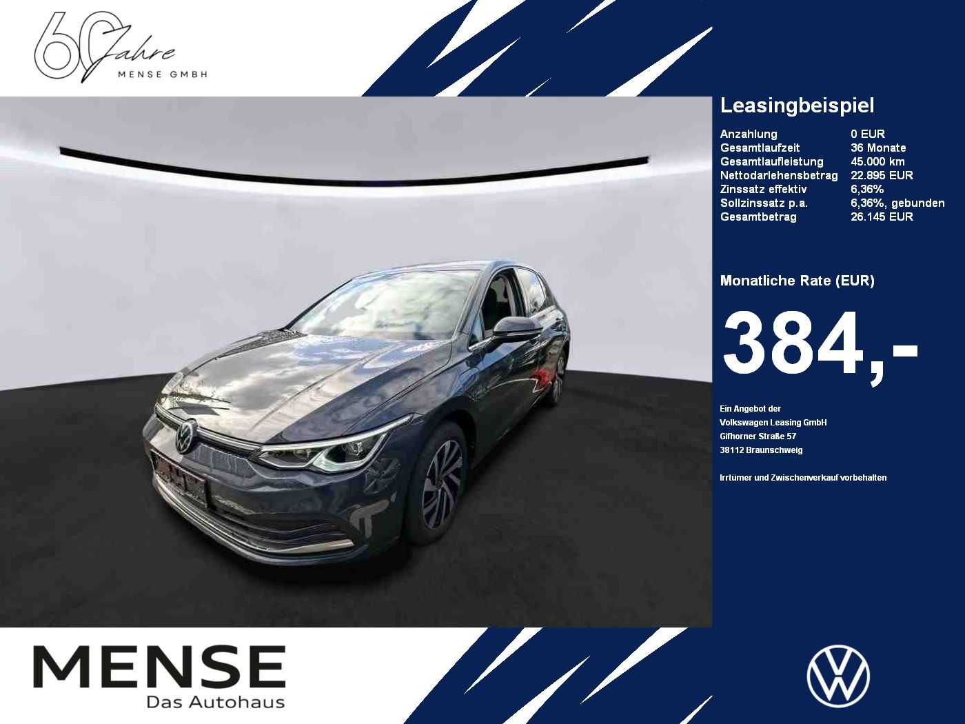 Fahrzeugabbildung Volkswagen Golf VIII 1.4 TSI eHybrid DSG Style CarPlay|ACC