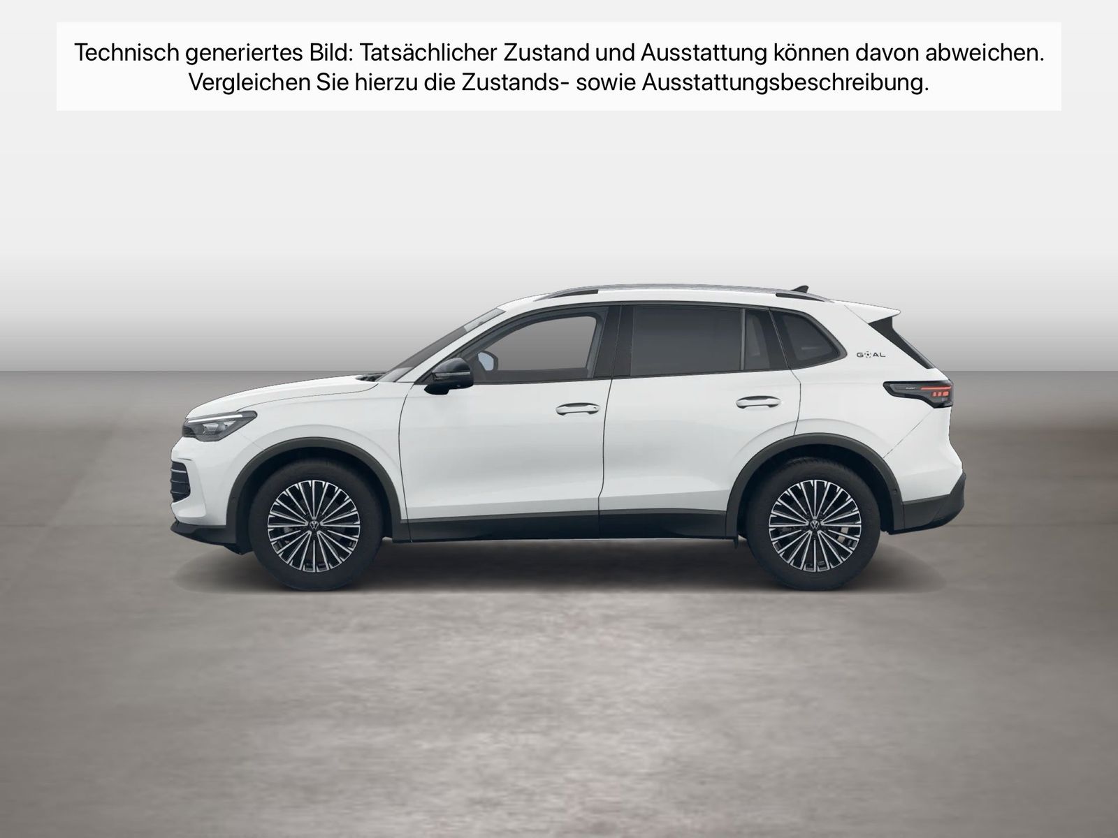 Fahrzeug autohaus mense Fahrzeugabbildung Volkswagen Tiguan 1.5 eTSI DSG Life Goal CarPlay|AHK|ACC|LM - mit KI generiert/bearbeitet