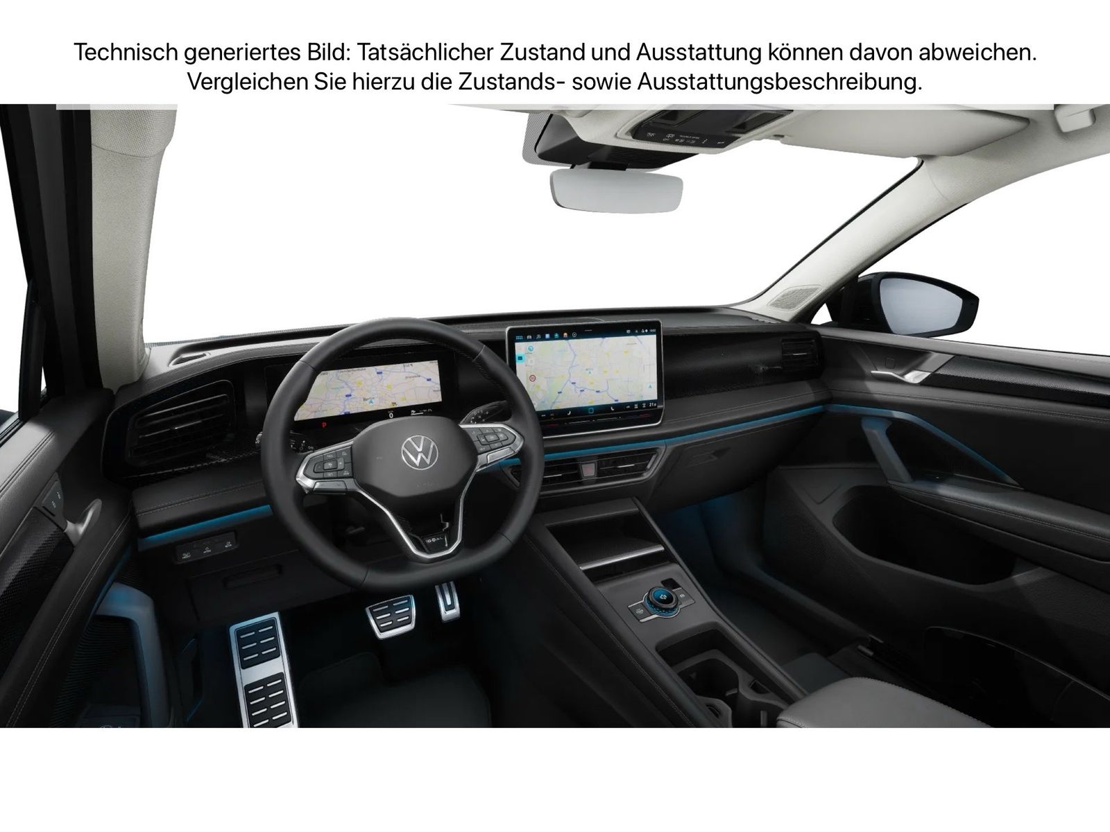 Fahrzeugabbildung Volkswagen Tiguan 1.5 eTSI DSG Life Goal CarPlay|AHK|ACC|LM - mit KI generiert/bearbeitet