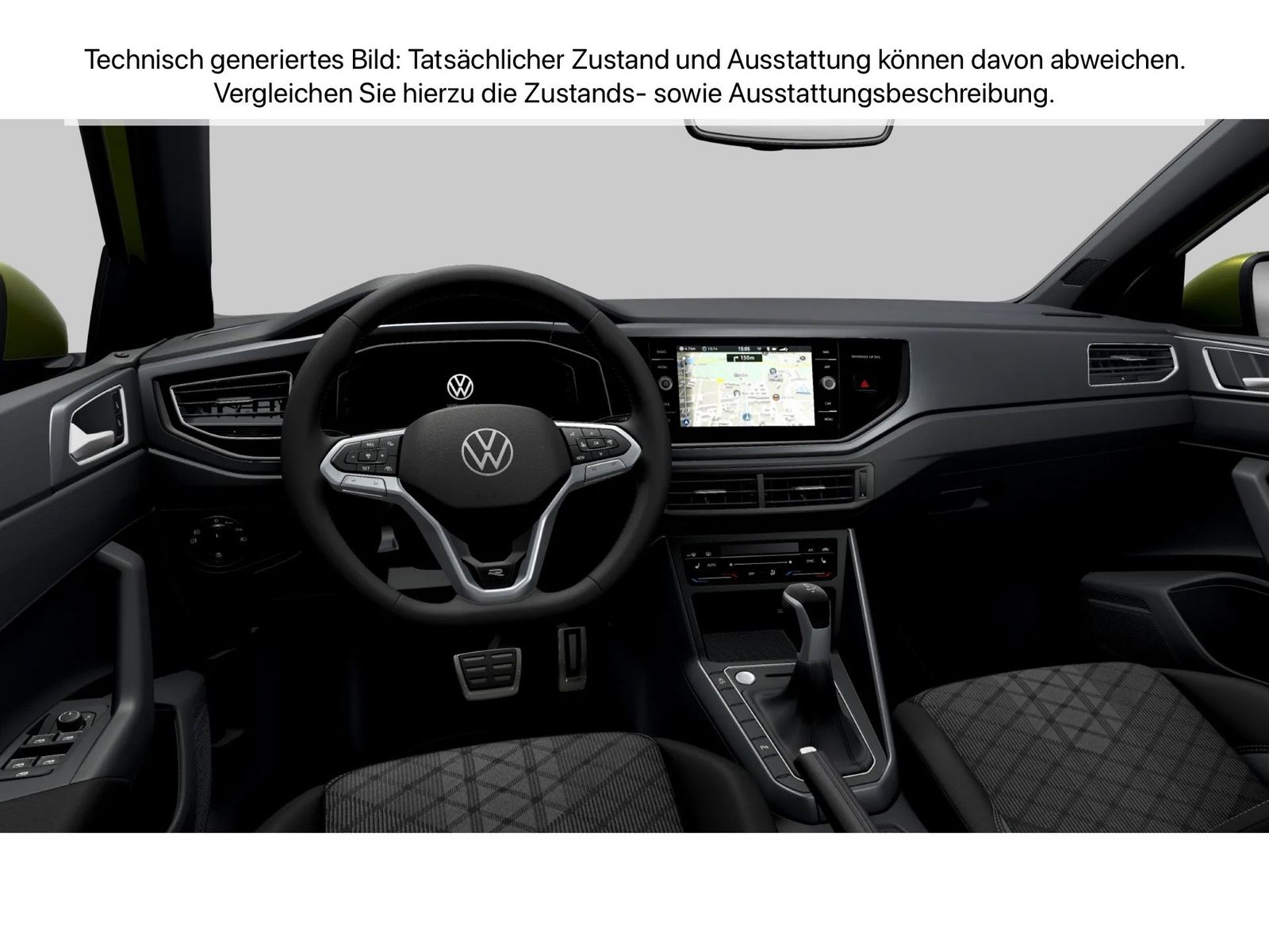 Fahrzeugabbildung Volkswagen Taigo 1.5 TSI DSG IQ.DRIVE R-Line IQ.Light|AHK - mit KI generiert/bearbeitet