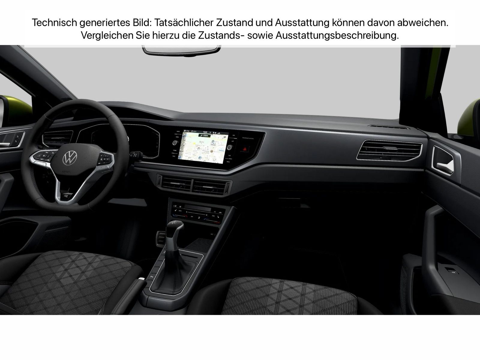 Fahrzeugabbildung Volkswagen Taigo 1.5 TSI DSG IQ.DRIVE R-Line IQ.Light|AHK - mit KI generiert/bearbeitet