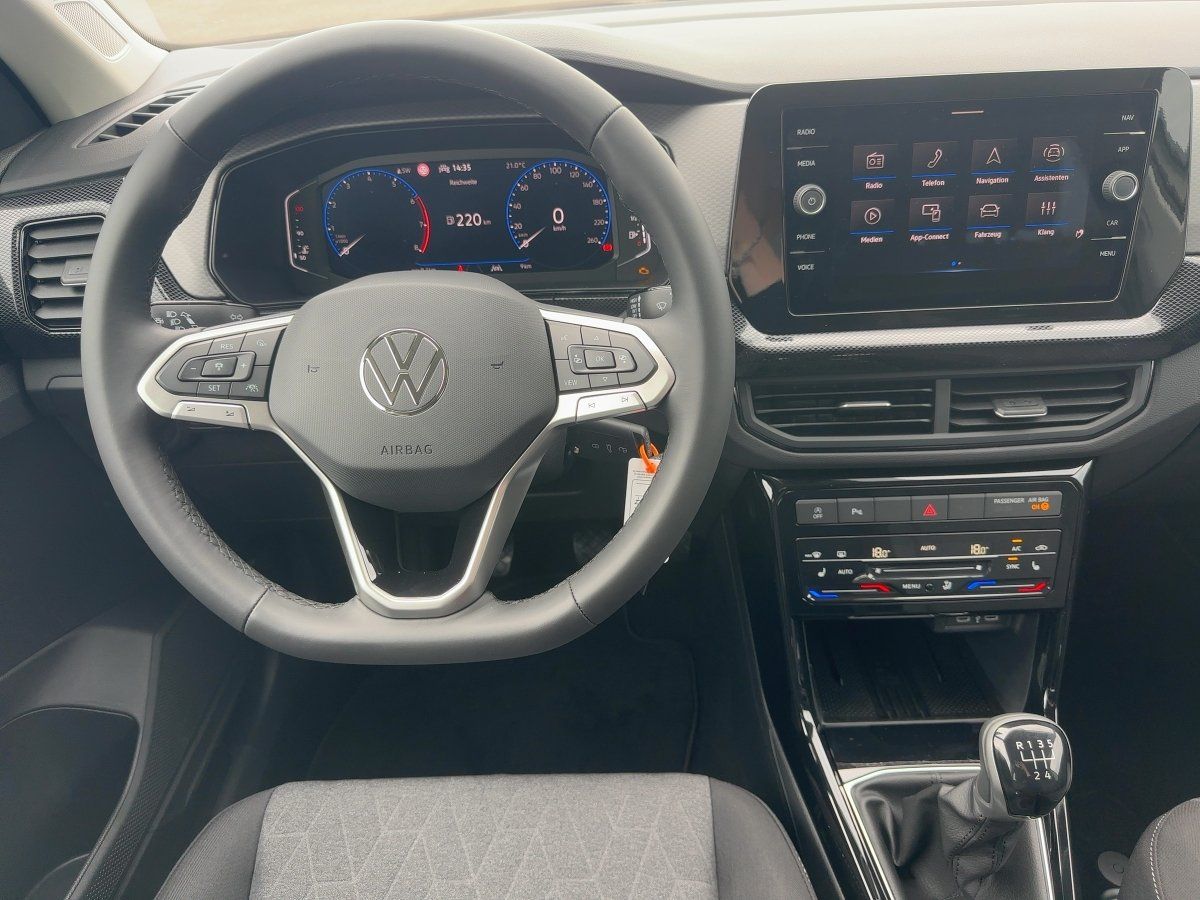 Fahrzeug autohaus mense Fahrzeugabbildung Volkswagen T-Cross 1.0 TSI Life Nav Kamera SHZG Ganzjahresr