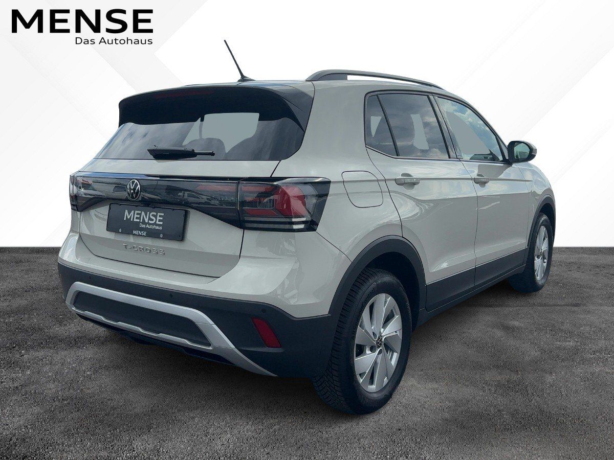 Fahrzeug autohaus mense Fahrzeugabbildung Volkswagen T-Cross 1.0 TSI Life Nav Kamera SHZG Ganzjahresr