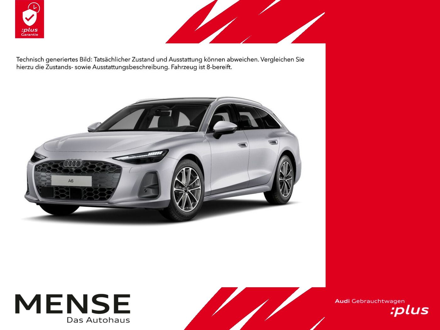 Fahrzeuge PKW autohaus mense Audi A6 Avant TDI 150 kW S tronic AHK Pano ACC LED LM