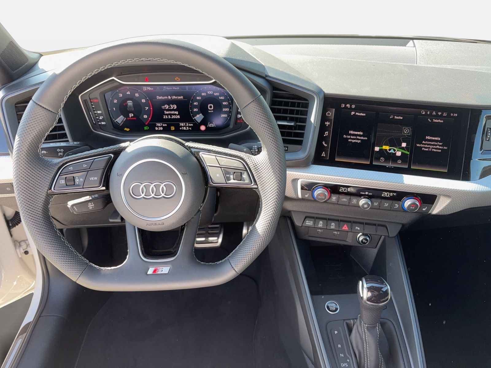 Fahrzeugabbildung Audi A1 Sportback S line 40 TFSI 152(207) S tronic Ca - mit KI generiert/bearbeitet