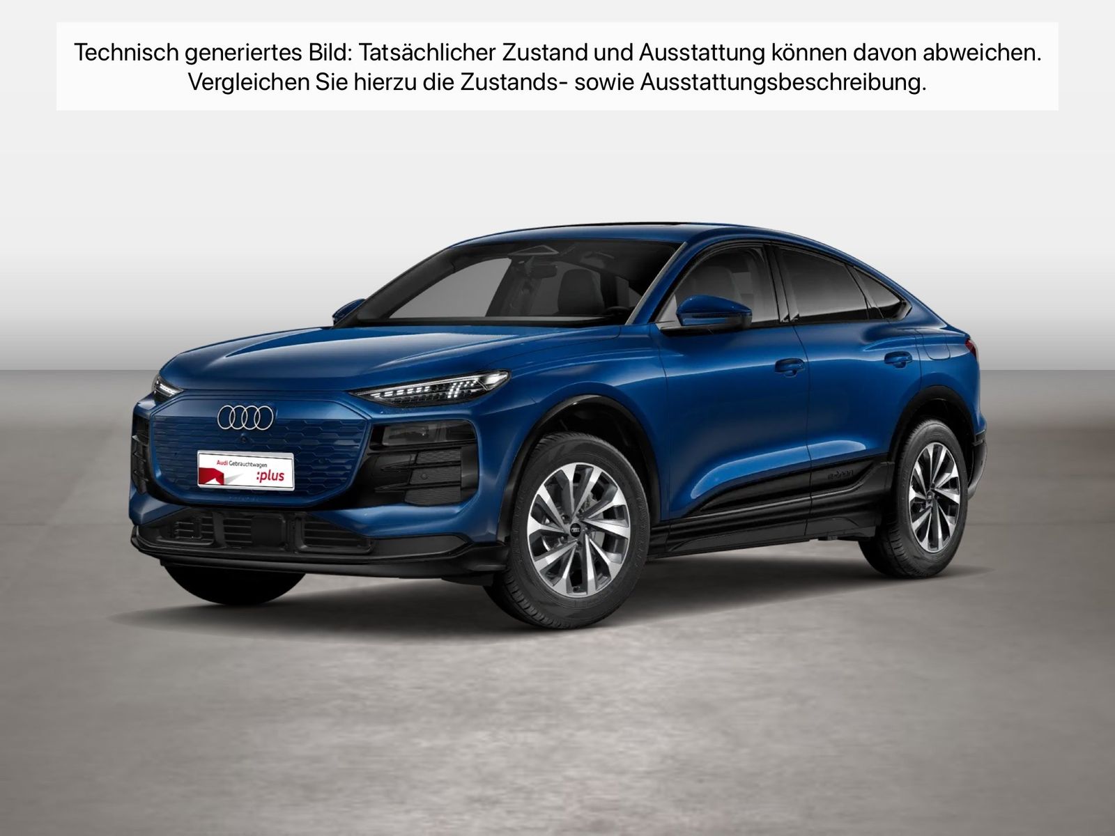Fahrzeugabbildung Audi Q6 Sportback e-tron 185KW AHK Pano Standhzg ACC