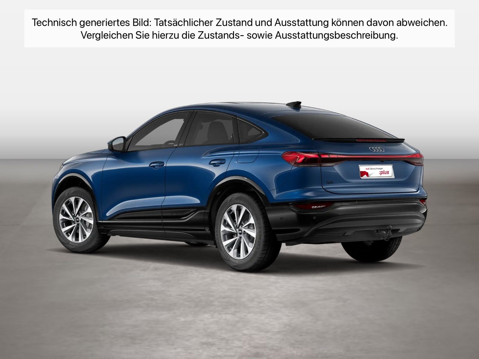 Fahrzeugabbildung Audi Q6 Sportback e-tron 185KW AHK Pano Standhzg ACC
