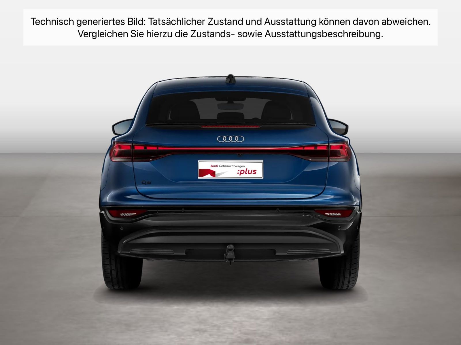 Fahrzeugabbildung Audi Q6 Sportback e-tron 185KW AHK Pano Standhzg ACC