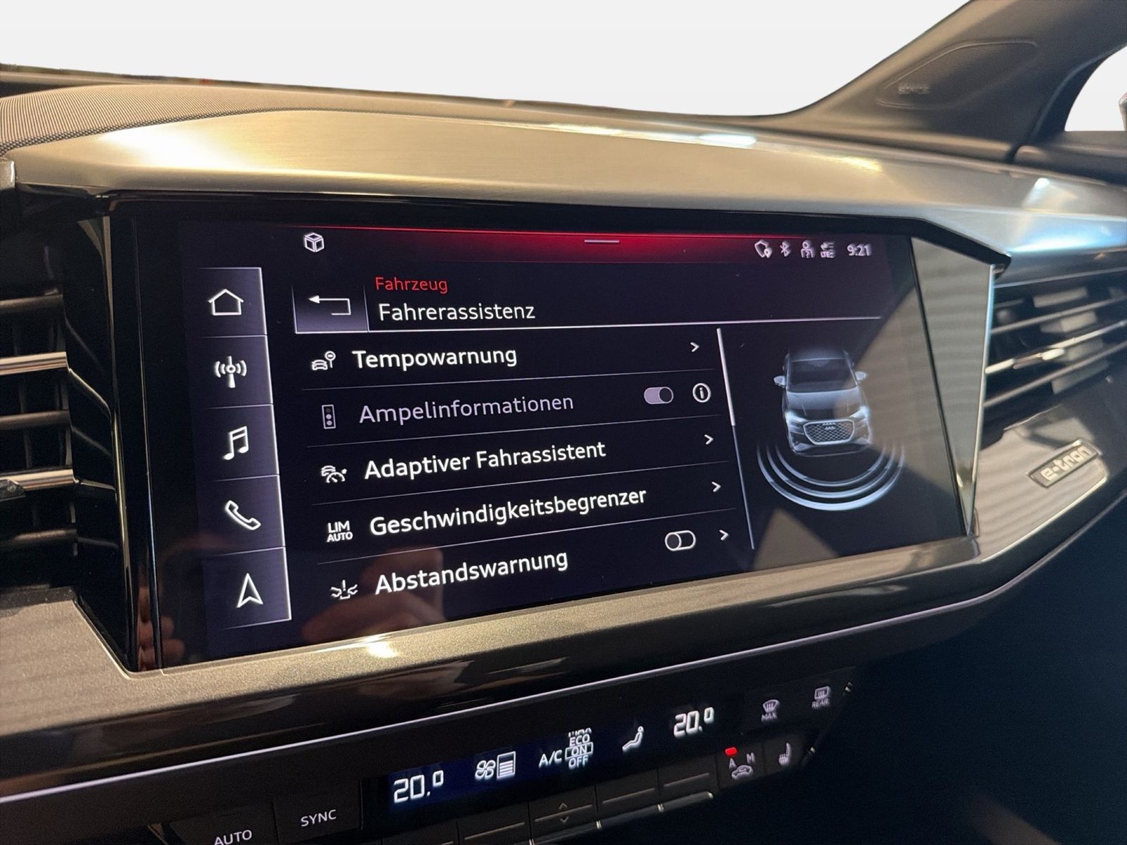 Fahrzeug autohaus mense Fahrzeugabbildung Audi Q4 e-tron Sportback 50 e-tron quattro 2023 Sonos